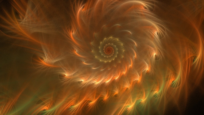 swirls, fractal, abstract