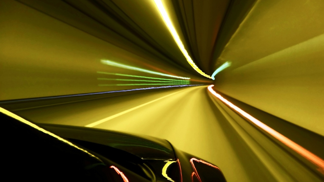 tunnel, light, speed